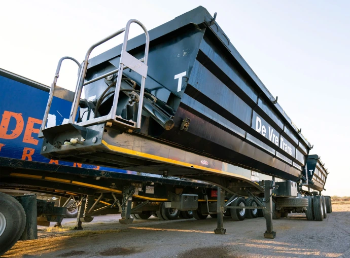 34 ton side tipper trailers